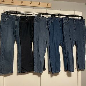 5 pairs men’s jeans